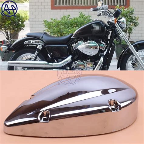 Brand New Motorcycle Chrome Air Filter Cover For Honda Shadow Aero 750 VT750C 2004 2012 Spirit ...