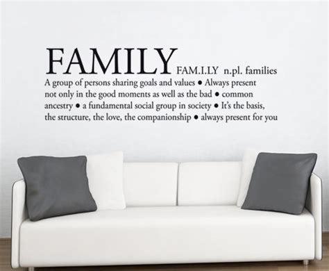 Family Quotes Wall Decals. QuotesGram