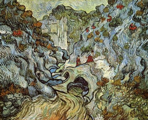 The ravine of the Peyroulets - Vincent van Gogh - WikiArt.org - encyclopedia of visual arts