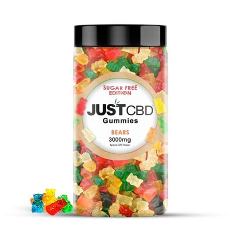 Just CBD Gummies Bears Sugar Free — Cbd.co.uk