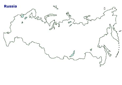 Blank Outline Map Of Russia Sksinternational Russia M - vrogue.co