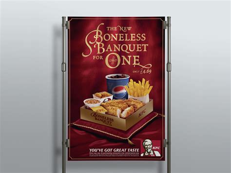 KFC Boneless Banquet by Mark Pickering on Dribbble