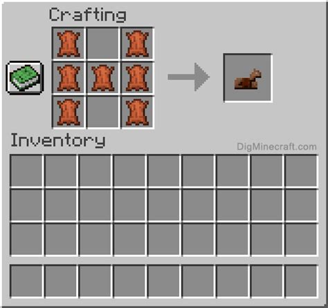 How to make Leather Horse Armor in Minecraft