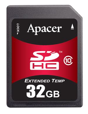 Apacer Launches SSDs with CF and SD Interfaces