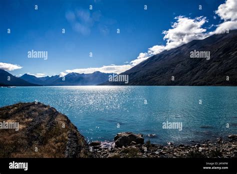 Lake Argentina (Lago Argentino), Perito Moreno National Park, Argentina ...