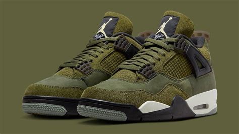 Air Jordan 4 'Olive Craft' Release Date FB9927-200 | Complex