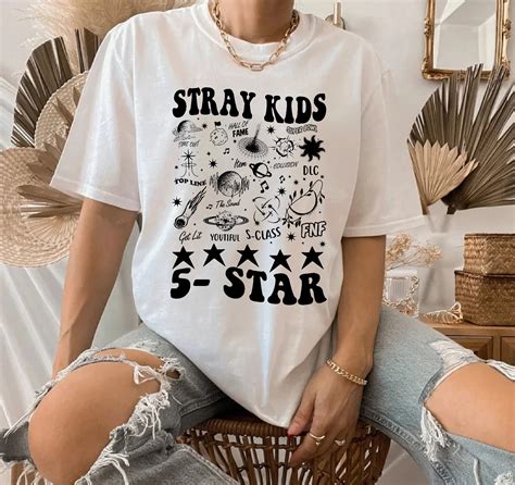 Stray Kids PNG 5-star Full Tracklist Png Stray Kids Merch - Etsy