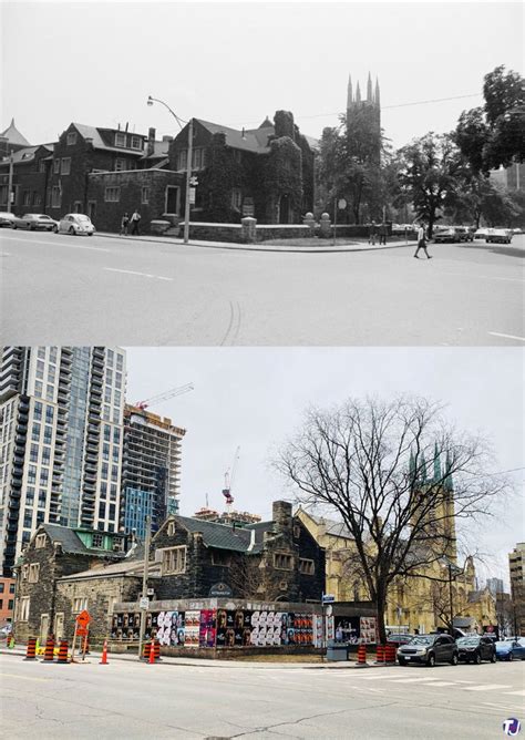 Metropolitan United Church Parsonage in 1972 & 2023 - Toronto Then & Now