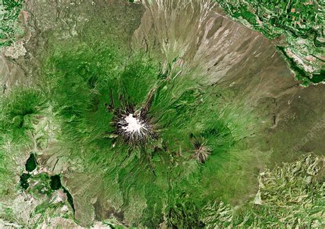 Mount Ararat, satellite image - Stock Image - C003/5099 - Science Photo ...