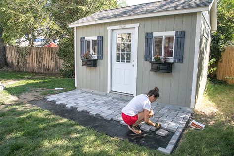 DIY Workshop: Paver Patio| United States | Tuff Shed