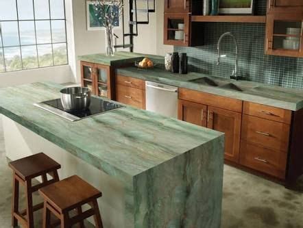 green marble benchtop - Google Search | Green kitchen countertops, Unique kitchen countertops ...