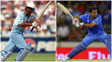 Mohammad Azharuddin introduced the 'helicopter shot' way before MS Dhoni made it famous - WATCH ...