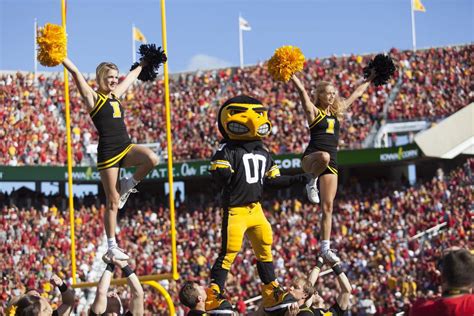 Photos: Iowa-ISU bands, fans, cheerleaders