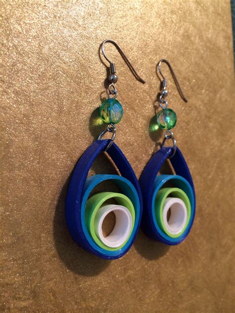 Quilled Earrings … | Paper quilling jewelry, Paper quilling earrings, Quilling earrings