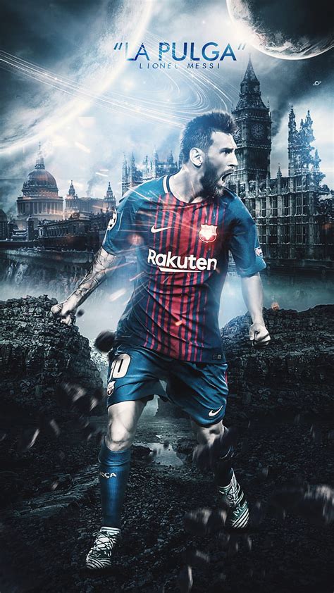 1080P free download | Messi, 3d, barcelona, city, fantasy, football ...