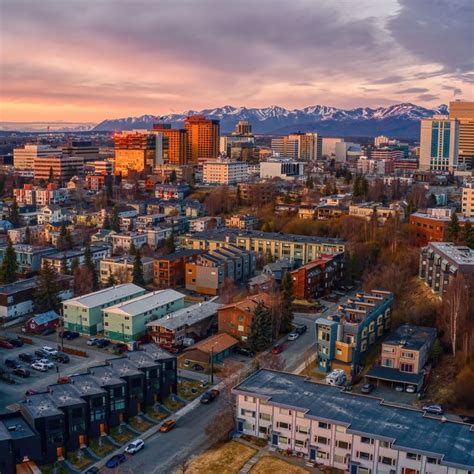 Anchorage Alaska skyline - Travel Off Path