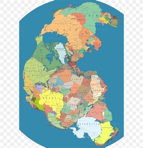 Pangaea Supercontinent Map Laurasia Panthalassa, PNG, 600x850px, Pangaea, Atlas, Border ...