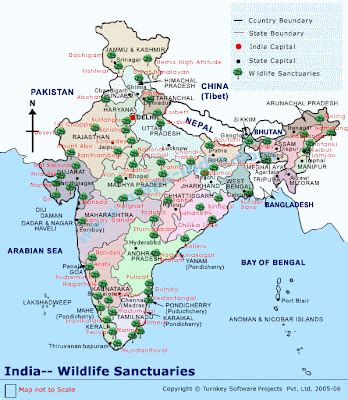 List of Wild life Sanctuaries in India ~ deivam PMR