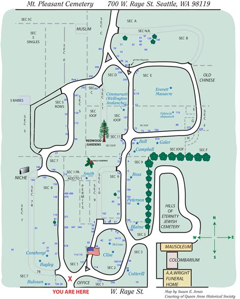 Mount Pleasant Cemetery Map – Map Of The World