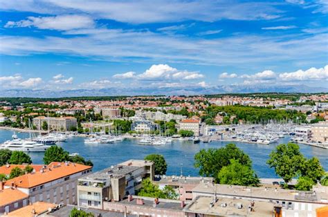 Zadar City from Tower. Dalmatia. Croatia. Editorial Photography - Image ...