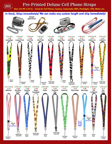 Deluxe Phone Strap Supplies and Phone Strap Manufacturers