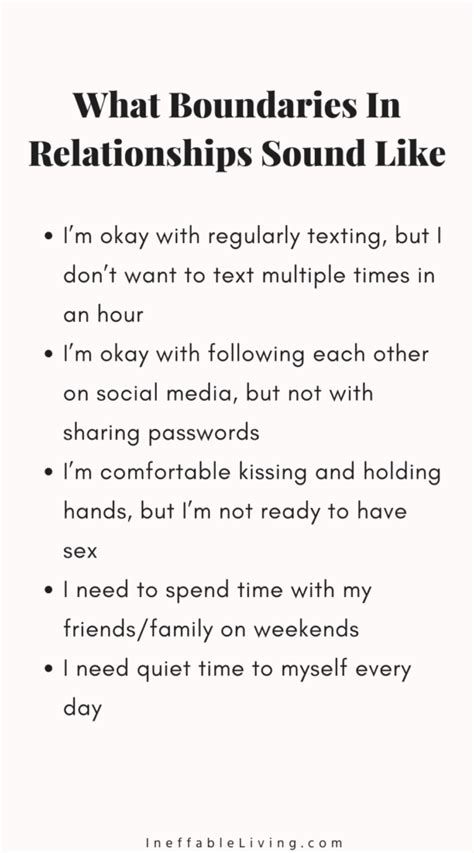 Top +40 Examples of Boundaries In Healthy Relationships