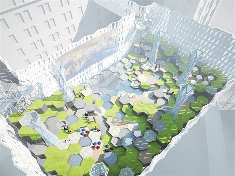 Communication and recreational space ECOSYSTEM. | Landscape architecture design, Landscape ...