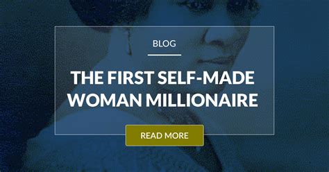 The First Self-Made Woman Millionaire - Shakespeare Wealth Management, LLC