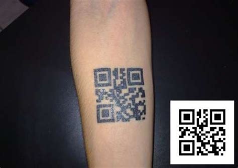 Qr Code Tattoo