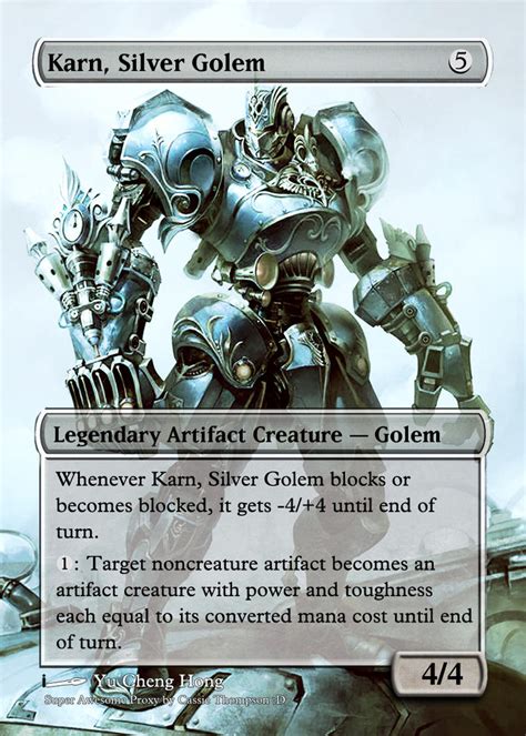 Karn, Silver Golem by Itsfish3 on DeviantArt