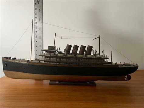 Antique Titanic Boat Model | #3878480203