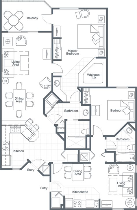 Sheraton Vistana Resort Orlando Floor Plans - floorplans.click