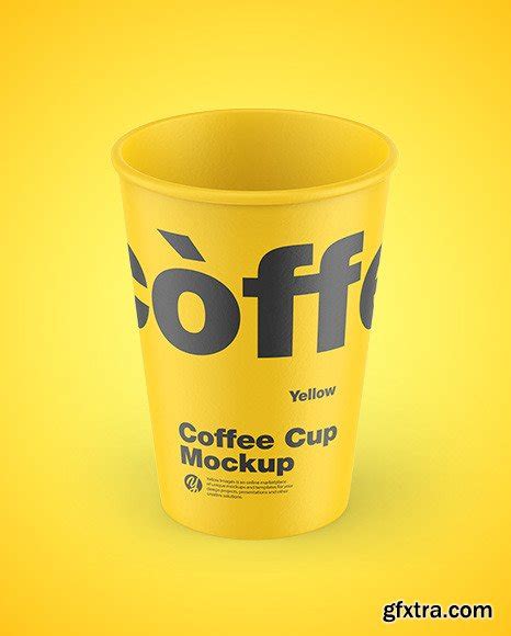 Paper Coffee Cup Mockup 47770 » GFxtra