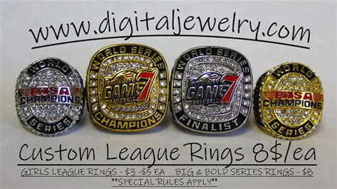 Custom Championship Rings - Digital Jewelry