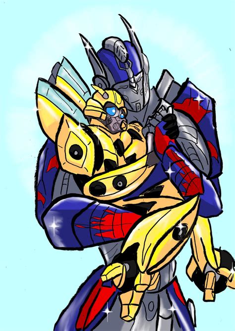 Optimus and Bumblebee by walkirie01 on DeviantArt