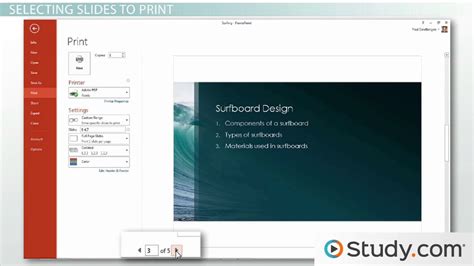 Printing in PowerPoint: Handouts, Selections, and Notes - Lesson ...