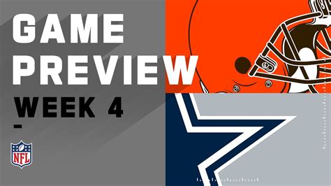 Cleveland Browns vs. Dallas Cowboys | Week 4 NFL Game Preview - YouTube