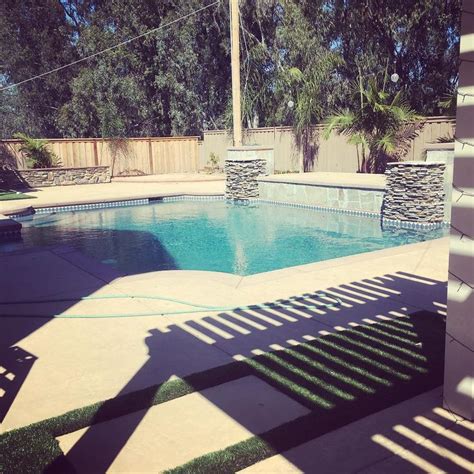 Finished pool build in Roseville ca #sacpoolpros | Building a pool, Custom swimming pool, Pool