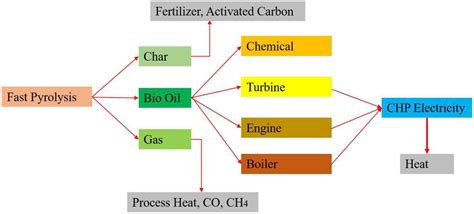 Products of fast pyrolysis of biomass. | Download Scientific Diagram