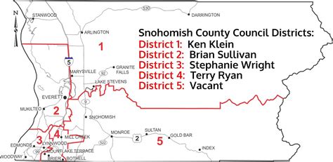 Council District Maps | Snohomish County, WA - Official Website