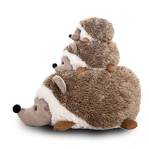 2019 70cm Large Soft Simulated Animal Hedgehog Plush Toy 28'' Stuffed Cartoon Hedgehogs Doll ...