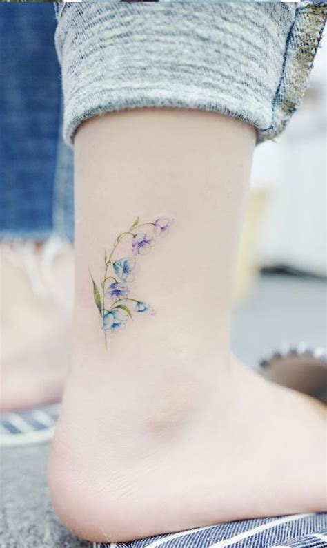 70 Ankle Tattoos for Women: Adding Spice to Your Step! | Art and Design