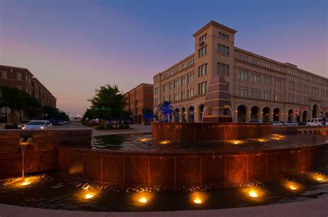 Nightfall in Frisco Square (Frisco, Texas) | Best places to move, Best ...