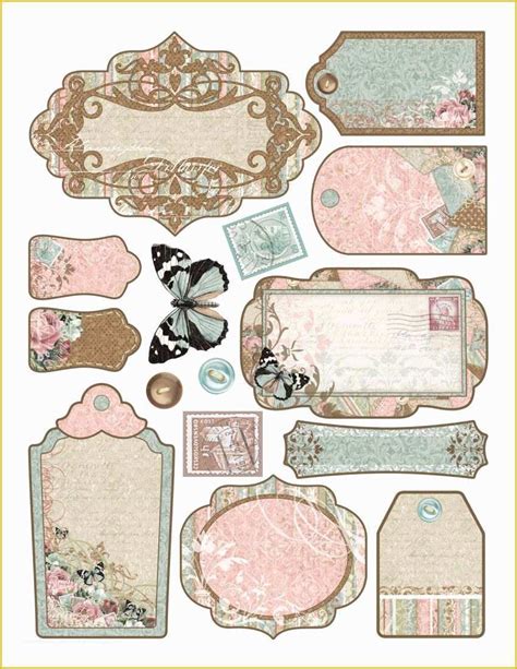 Free Scrapbook Templates Of Free Tags I Found Online and Can T Find the ...