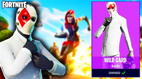 HOW to CUSTOMIZE *NEW* WILD CARD OUTFIT in FORTNITE... (Fortnite Battle Royale - High Stakes ...