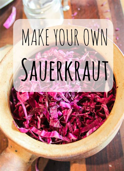Red Cabbage Sauerkraut Recipe - Strayed from the Table