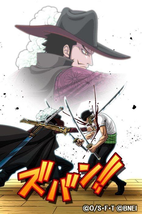 Zoro vs mihawk | One piece manga, One piece anime, One piece games