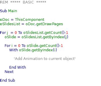 LibreOffice Impress: How to script animations? : r/libreoffice