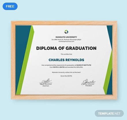 Sample Diploma Certificate Template in PSD, Word, Illustrator, InDesign, Publisher, Pages ...