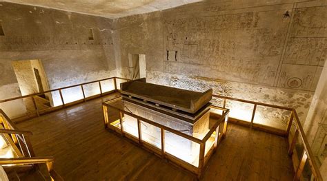 Horemheb tomb KV 57 discovered by a young British Egyptologist named Edward Ayrton. It was in ...